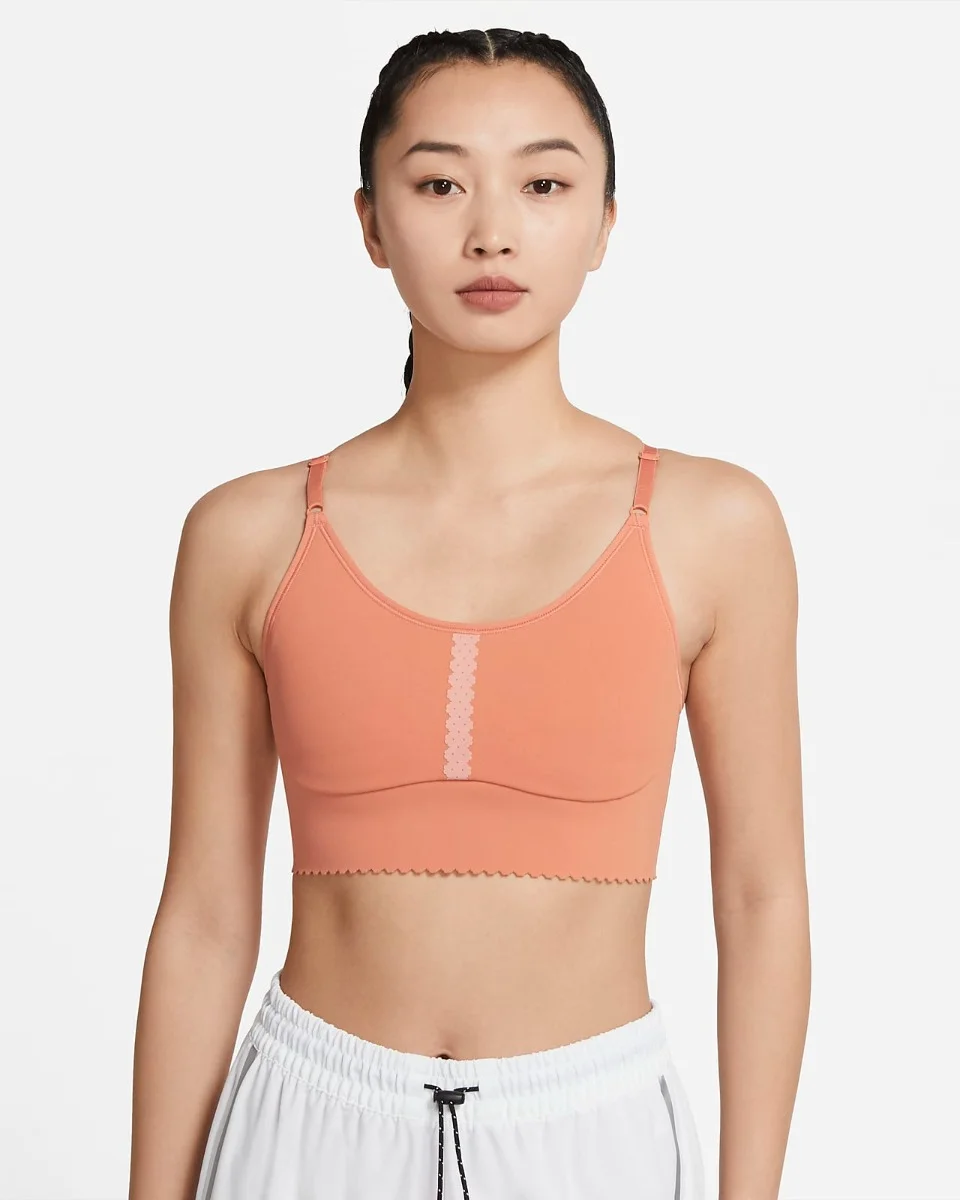 NIKE Áo Ngực Thể Thao Nữ - As W Ny Df Indy Ll Eyelet Bra